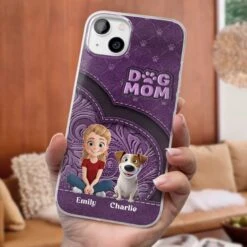 Love, Your Loyal Snack Beggars - Dog Personalized Custom Clear Phone Case - Gift For Pet Owners, Pet Lovers -Pawfect House Sale 67d41618f3a08