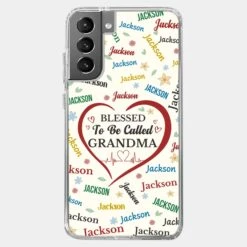 A Name Written In Love, Grandma - Family Personalized Custom Clear Phone Case - Mother's Day Gift For Mom, Grandma 11 A Name Written In Love, Grandma - Family Personalized Custom Clear Phone Case - Mother's Day Gift For Mom, Grandma -Pawfect House Sale 67d800fd968fe