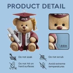 Dream Big, Shine Bright - Family Personalized Custom Car Ornament - Acrylic Custom Shaped - Graduation Gift For Family Members, Siblings, Brothers, Sisters -Pawfect House Sale 67dcf13a550a6