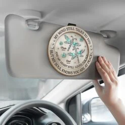 In Loving Remembrance - New Arrival, Memorial Personalized Custom Car Visor Clip - Sympathy Gift For Family Members AMZ -Pawfect House Sale 67dd3622a7c96