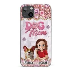 My Dog, My Family - Dog Personalized Custom Clear Phone Case - Gift For Pet Owners, Pet Lovers