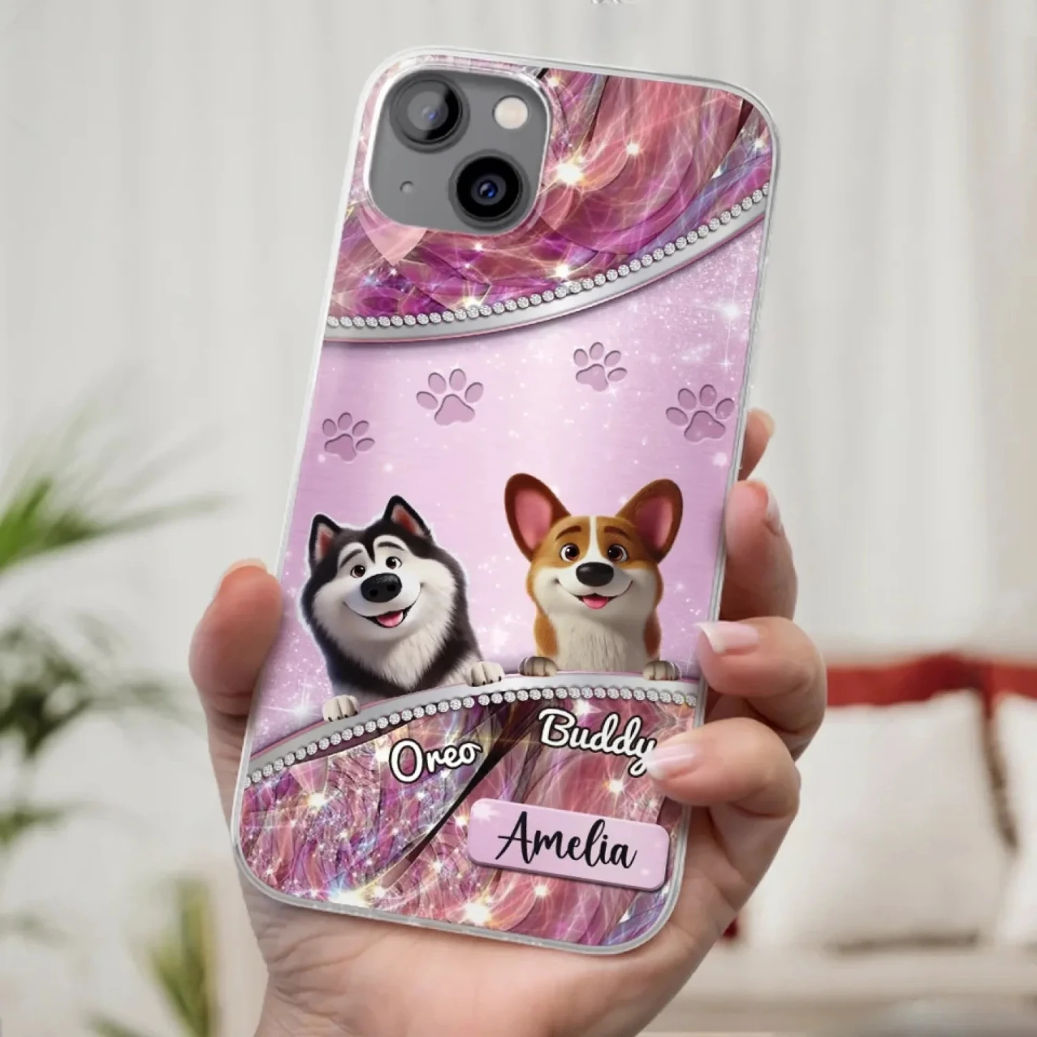 Dog Mom’s Favorite Companion - Dog Personalized Custom Clear Phone Case - Gift For Pet Owners, Pet Lovers 3 Dog Mom’s Favorite Companion - Dog Personalized Custom Clear Phone Case - Gift For Pet Owners, Pet Lovers - Image 3