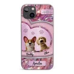 Life Is Better With A Dog - Dog Personalized Custom Clear Phone Case - Gift For Pet Owners, Pet Lovers