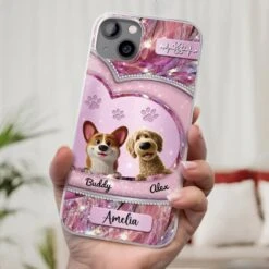 Life Is Better With A Dog - Dog Personalized Custom Clear Phone Case - Gift For Pet Owners, Pet Lovers -Pawfect House Sale 67e25f4163075