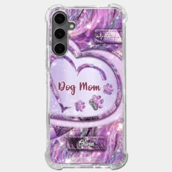 Paw Prints On My Heart - Dog Personalized Custom Clear Phone Case - Gift For Pet Owners, Pet Lovers -Pawfect House Sale 67e2692253b08