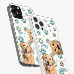 Custom Photo Cuteness Overload In Every Call - Dog & Cat Personalized Custom 3D Inflated Effect Printed Clear Phone Case - Gift For Pet Owners, Pet Lover -Pawfect House Sale 67e295e1c6f6f