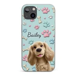 My Forever Best Friend - Dog Personalized Custom Clear Phone Case - Gift For Pet Owners, Pet Lovers