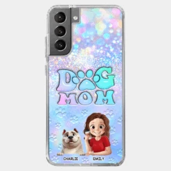 She’s The Mom, I’m The Boss - Dog Personalized Custom Clear Phone Case - Mother's Day, Gift For Pet Owners, Pet Lovers -Pawfect House Sale 67e3a7dbeb7d9