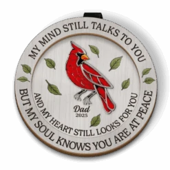 Always In My Heart - Memorial Personalized Custom Car Visor Clip - Sympathy Gift For Family Members -Pawfect House Sale 67e3ade4d89aa