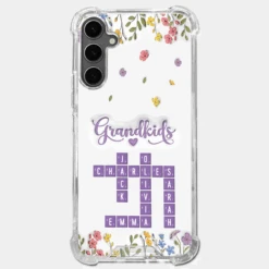 Tiny Names, Endless Love - Family Personalized Custom 3D Inflated Effect Printed Clear Phone Case - Mother's Day, Gift For Mom, Grandma -Pawfect House Sale 67e528ca1efb2