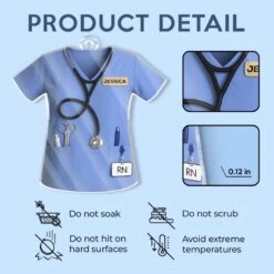 Gentle Hands, Fierce Spirit - Nurse Personalized Custom Car Ornament - Acrylic Custom Shaped - Appreciation, Thank You Gift, Nurse Life, Doctor Life -Pawfect House Sale 67eb530e6996b