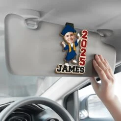 Custom Photo From Student To Star - Family Personalized Custom Car Visor Clip - Graduation Gift For Family Members, Siblings, Brothers, Sisters 8 Custom Photo From Student To Star - Family Personalized Custom Car Visor Clip - Graduation Gift For Family Members, Siblings, Brothers, Sisters -Pawfect House Sale 67ebc3ba15d18