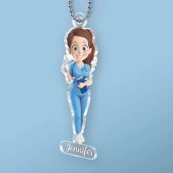 Not All Heroes Wear Capes, Some Wear White Coats - Nurse Personalized Custom Car Ornament - Acrylic Custom Shaped - Appreciation, Thank You Gift, Nurse Life, Doctor Life -Pawfect House Sale 67ec961dc662c