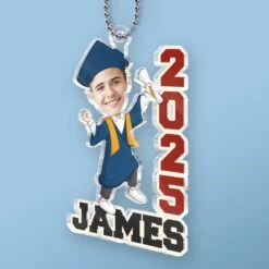 Custom Photo Cheers To The Tassel Hustle - Family Personalized Custom Car Ornament - Acrylic Custom Shaped - Graduation Gift For Family Members, Siblings, Brothers, Sisters -Pawfect House Sale 67edf03a908c0
