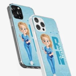 Not Just A Job, It's A Mission - Nurse Personalized Custom Clear Phone Case - Appreciation, Thank You Gift, Nurse Life, Doctor Life -Pawfect House Sale 67ef5fb11a3eb