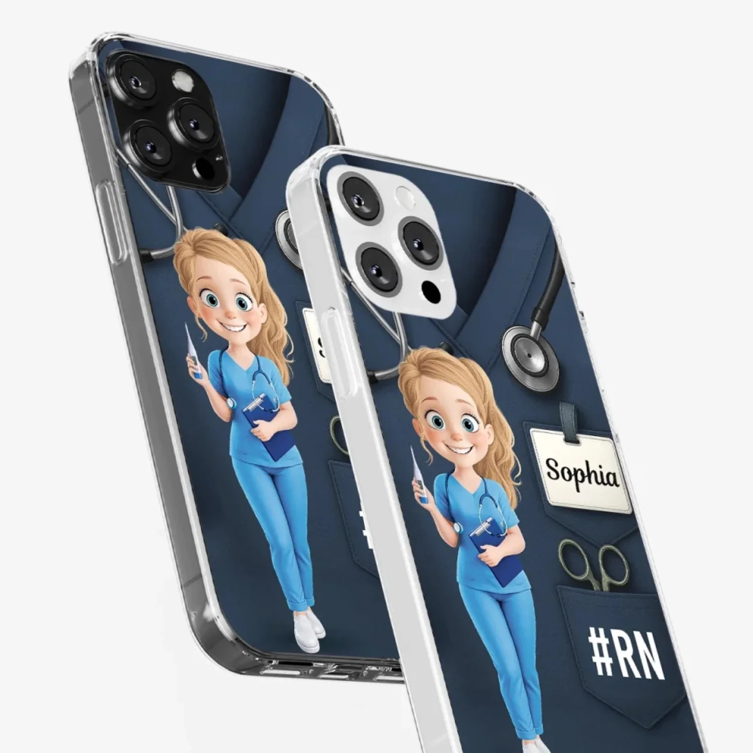 Caring Is My Superpower - Nurse Personalized Custom Clear Phone Case - Appreciation, Thank You Gift, Nurse Life, Doctor Life 5 Caring Is My Superpower - Nurse Personalized Custom Clear Phone Case - Appreciation, Thank You Gift, Nurse Life, Doctor Life - Image 5