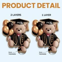 Proudly Graduated And Still Huggable - Family Personalized Custom Car Visor Clip - Graduation Gift For Family Members, Siblings, Brothers, Sisters -Pawfect House Sale 67f63749a2869