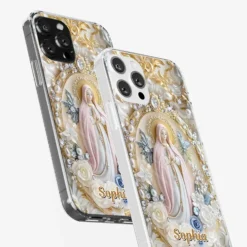 In Love And Faith - Family Personalized Custom 3D Inflated Effect Printed Clear Phone Case - Gift For Yourself, Best Friends, Siblings, Family Members -Pawfect House Sale 68077059d2e38