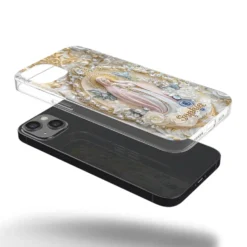 In Love And Faith - Family Personalized Custom 3D Inflated Effect Printed Clear Phone Case - Gift For Yourself, Best Friends, Siblings, Family Members -Pawfect House Sale 68077059d30df