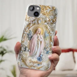 In Love And Faith - Family Personalized Custom 3D Inflated Effect Printed Clear Phone Case - Gift For Yourself, Best Friends, Siblings, Family Members -Pawfect House Sale 68077059db8c9