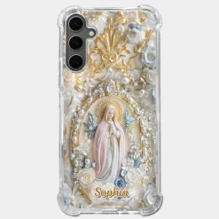 In Love And Faith - Family Personalized Custom 3D Inflated Effect Printed Clear Phone Case - Gift For Yourself, Best Friends, Siblings, Family Members -Pawfect House Sale 6807750e7e915