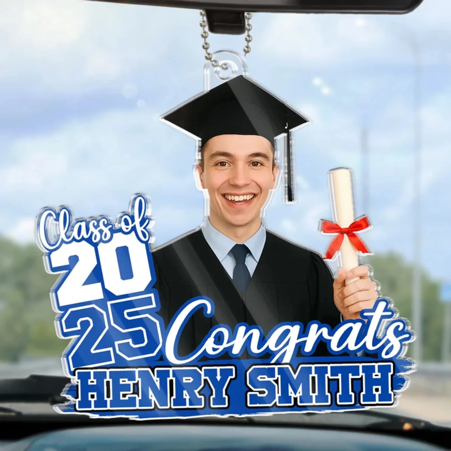 Custom Photo Proud Beyond Words - Family Personalized Custom Car Ornament - Acrylic Custom Shaped - Graduation Gift For Family Members, Siblings, Brothers, Sisters 1 Custom Photo Proud Beyond Words - Family Personalized Custom Car Ornament - Acrylic Custom Shaped - Graduation Gift For Family Members, Siblings, Brothers, Sisters