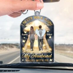 Still Walking With Me, Every Step Of The Way - Memorial Personalized Custom Car Ornament - Acrylic Custom Shaped - Father's Day, Sympathy Gift For Couple, Husband Wife, Family Members 8 Still Walking With Me, Every Step Of The Way - Memorial Personalized Custom Car Ornament - Acrylic Custom Shaped - Father's Day, Sympathy Gift For Couple, Husband Wife, Family Members -Pawfect House Sale 681dc27c80007