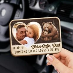Custom Photo Someone Little Loves You Big - Family Personalized Custom Car Visor Clip - Father's Day, Gift For Dad, Grandpa 7 Custom Photo Someone Little Loves You Big - Family Personalized Custom Car Visor Clip - Father's Day, Gift For Dad, Grandpa -Pawfect House Sale 681ddfbc07d12