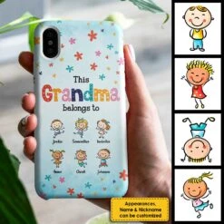 This Amazing Grandma Belongs To These Cool Kids - Gift For Mom, Grandma - Personalized Phone Case 5 This Amazing Grandma Belongs To These Cool Kids - Gift For Mom, Grandma - Personalized Phone Case -Pawfect House Sale 7. AD 1 d30849cf c226 4a5f 92da 55fcfdad00bd