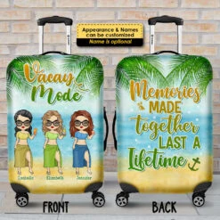 Memories Made Together Last A Lifetime - Gift For Bestie, Personalized Luggage Cover -Pawfect House Sale 7. AD 28f3d340 2aa9 4ebc 9a39 5a4cf897b75c