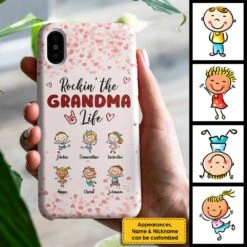 Rockin' This Amazing Grandma Life - Gift For Grandma - Personalized Phone Case -Pawfect House Sale 7. AD 6c46c81f 5692 45c7 b4fd a1599a2797ac