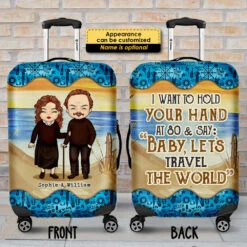 Baby Let's Travel The World - Gift For Husband Wife, Personalized Luggage Cover 6 Baby Let's Travel The World - Gift For Husband Wife, Personalized Luggage Cover -Pawfect House Sale 7.AD1 87e72ee3 3426 49a9 a4f0 e822ceca0df8