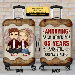 Annoying You Is My Favorite Hobby - Gift For Couples, Husband Wife - Personalized Luggage Cover -Pawfect House Sale 7.AD1 8b9fe7a0 1e9e 4299 85c4 928325b2a85d