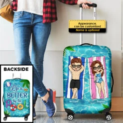 Life Is Better By The Pool - Gift For Couples, Husband Wife - Personalized Luggage Cover 7 Life Is Better By The Pool - Gift For Couples, Husband Wife - Personalized Luggage Cover -Pawfect House Sale 7.AD2 da494ab0 390c 489b bc5d 5283f01bf49d