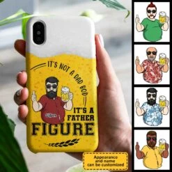 Dad Bod Father Figure - Gift For Dad, Personalized Phone Case -Pawfect House Sale 7.AD 02c5e7a9 d127 4aed 845d 39a48542364b