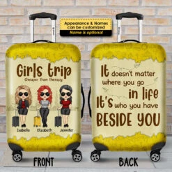 People Who You Have Beside You Really Matter - Gift For Bestie - Personalized Luggage Cover -Pawfect House Sale 7.AD cf9e19d1 2db7 4659 b5c5 9b6029c522d8