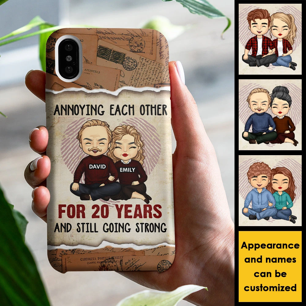 Annoying Each Other And Still Going Strong - Gift For Couples, Husband Wife, Personalized Phone Case 3 Annoying Each Other And Still Going Strong - Gift For Couples, Husband Wife, Personalized Phone Case - Image 3
