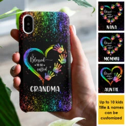 Blessed To Be Called Grandma - Gift For Mom, Grandma - Personalized Phone Case -Pawfect House Sale 7.ad 0abecdb8 40e9 42ad 8797 d9206a73de50