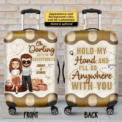 I'll Go Anywhere With You - Personalized Luggage Cover - Gift For Couples, Husband Wife 5 I'll Go Anywhere With You - Personalized Luggage Cover - Gift For Couples, Husband Wife -Pawfect House Sale 7.ad 3920b684 07a1 48ee 89a1 f13f1113f86e