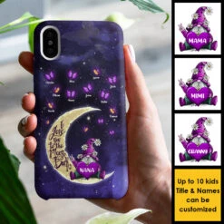 Grandma Mama I Love You To The Moon And Back - Gift For Mom, Grandma - Personalized Phone Case -Pawfect House Sale 7.ad 89ab1acc 8812 4a77 a08a 03f8ca830dd2
