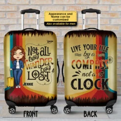 Live Your Life By A Compass Not A Clock - Personalized Luggage Cover 5 Live Your Life By A Compass Not A Clock - Personalized Luggage Cover -Pawfect House Sale 7.ad c56fd294 83cb 4bed 9ea3 90b4da57bc2c