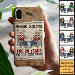 Husband Wife Annoying Each Other - Gift For Couples, Husband Wife - Personalized Phone Case 5 Husband Wife Annoying Each Other - Gift For Couples, Husband Wife - Personalized Phone Case -Pawfect House Sale 7.ad d736920e 1204 4b73 8cbe 89aa4b71d261