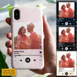 Custom Photo Love Songs - Upload Image, Gift For Couples, Husband Wife - Personalized Phone Case -Pawfect House Sale 7.ad e4611ebb b5e8 468b a2f4 22246df04fe2