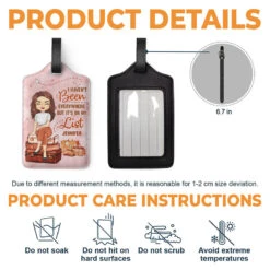 It's On My Travel Bucket List - Travel Personalized Custom Luggage Tag - Holiday Vacation Gift, Gift For Adventure Travel Lovers -Pawfect House Sale THUMB 3 6cdfb486 da34 48fa a9f6 c49bd80ee97b