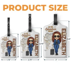 Traveling Is My Passion My Escape My Joy - Travel Personalized Custom Luggage Tag - Holiday Vacation Gift, Gift For Adventure Travel Lovers -Pawfect House Sale THUMB 4 5aeabdb7 2a0c 48eb b34d ba37d45fdf3b