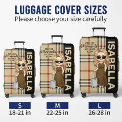 Wherever You Go Becomes A Part Of You Somehow - Travel Personalized Custom Luggage Cover - Holiday Vacation Gift, Gift For Adventure Travel Lovers -Pawfect House Sale THUMB 5 9522a28d 5cea 4d91 888c 966ce2ee3b80