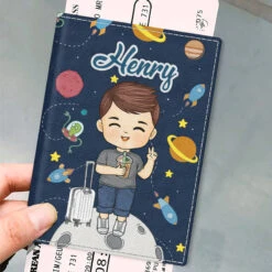 Have A Nice Trip - Travel Personalized Custom Passport Cover, Passport Holder - Holiday Vacation Gift, Gift For Adventure Travel Lovers -Pawfect House Sale Thumb 5 1 7403113f 2a3e 4efd a3c9 04ebbebd73be