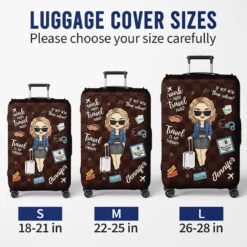 Live With No Excuses Travel With No Regrets - Travel Personalized Custom Luggage Cover - Holiday Vacation Gift, Gift For Adventure Travel Lovers -Pawfect House Sale Thumb 5 1a7d2513 bd1e 4469 a5e5 98285217a035