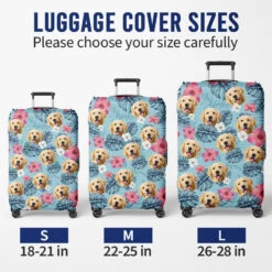 Custom Photo Pets Are Paw-Some Companions - Dog & Cat Personalized Custom Luggage Cover - Holiday Vacation Gift, Gift For Adventure Travel Lovers, Pet Owners, Pet Lovers -Pawfect House Sale Thumb 5 8212bc31 a701 4f9f 903e a1b10007af5c