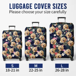 Custom Photo Furry Friends Bring Endless Joy - Dog & Cat Personalized Custom Luggage Cover - Holiday Vacation Gift, Gift For Adventure Travel Lovers, Pet Owners, Pet Lovers -Pawfect House Sale Thumb 5 f71ef3fa 6dca 4258 bdab 2c12c53eb549